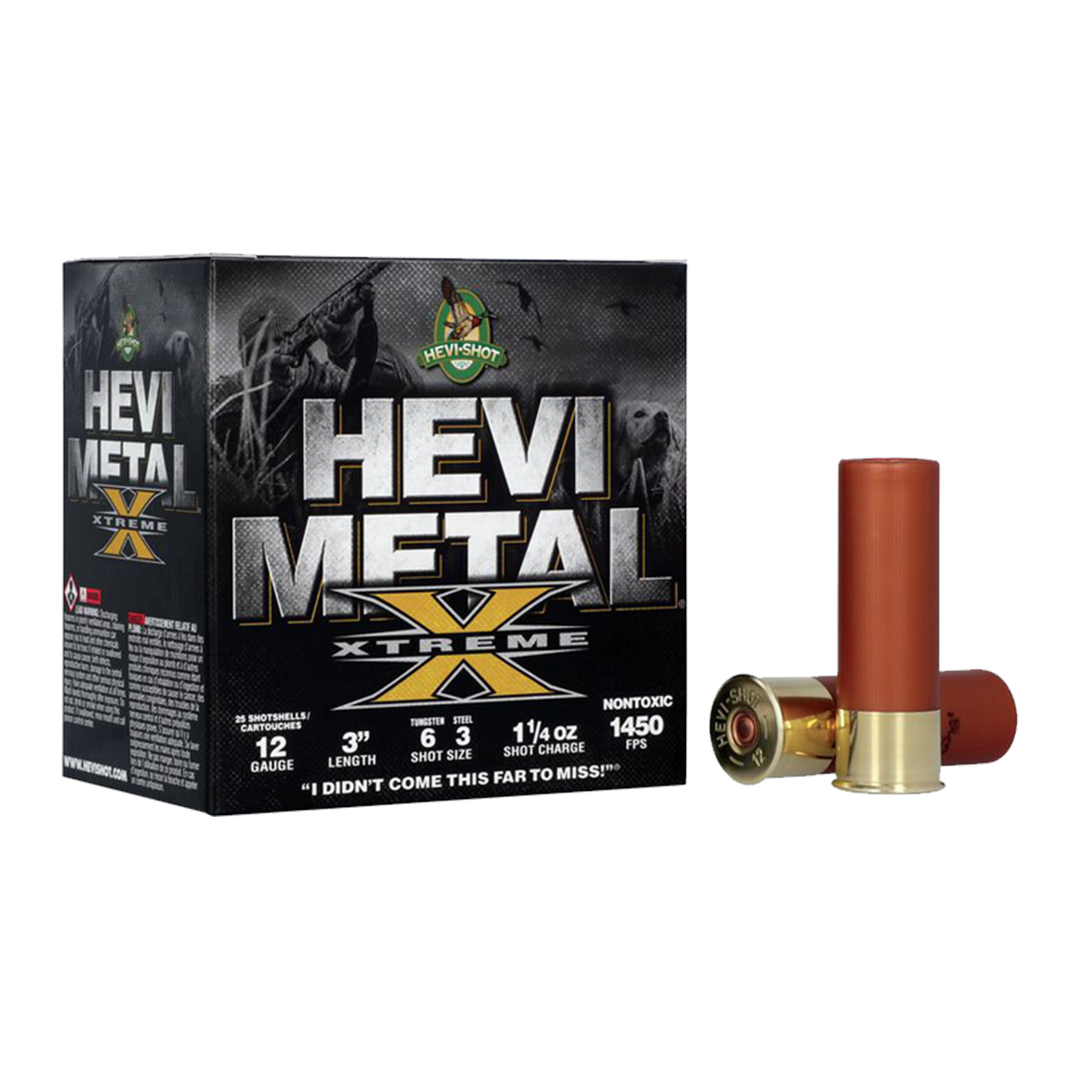 Total pellet count in the Hevi-metal extreme 3/6 1 1/4oz load?